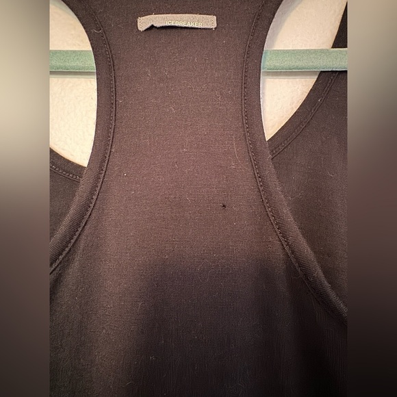 Icebreaker Muse Dress Womens 100% Wool Short Black Tank Size Small EUC - Picture 8 of 8
